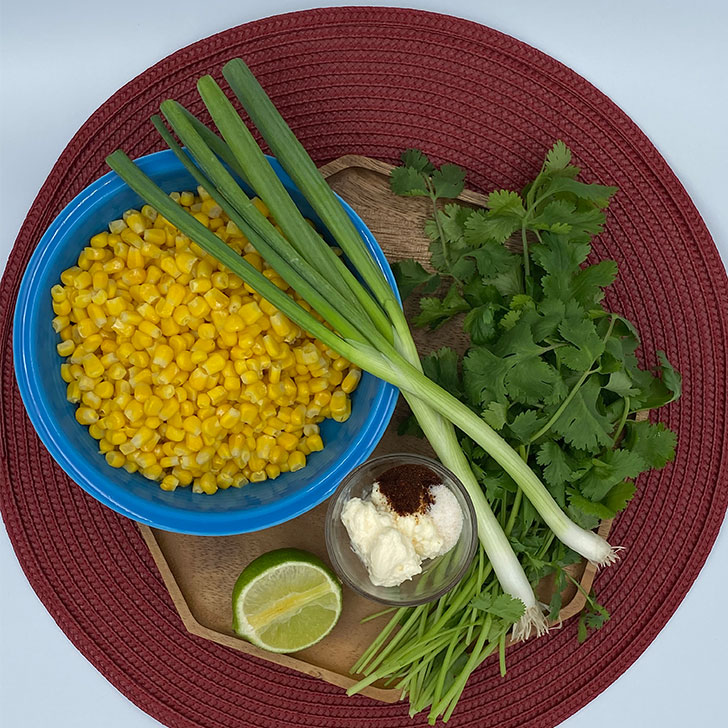 Mexican Street Corn Tacos Recipe Ingredients