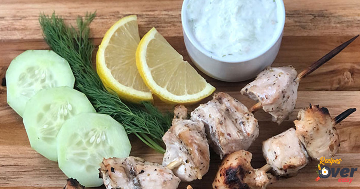 Greek Chicken Kabob Recipe L Recipes Over Easy